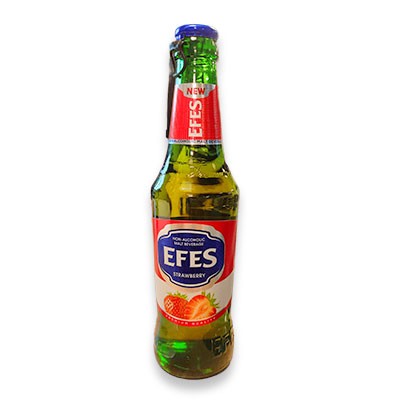 EFES STRAWBERRY BEVERAGE BOTTLE 24*330ML